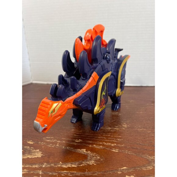 Power Rangers Super Steel Zord Stegosaurus Action Figure With Movable Parts S3 - Picture 3 of 4